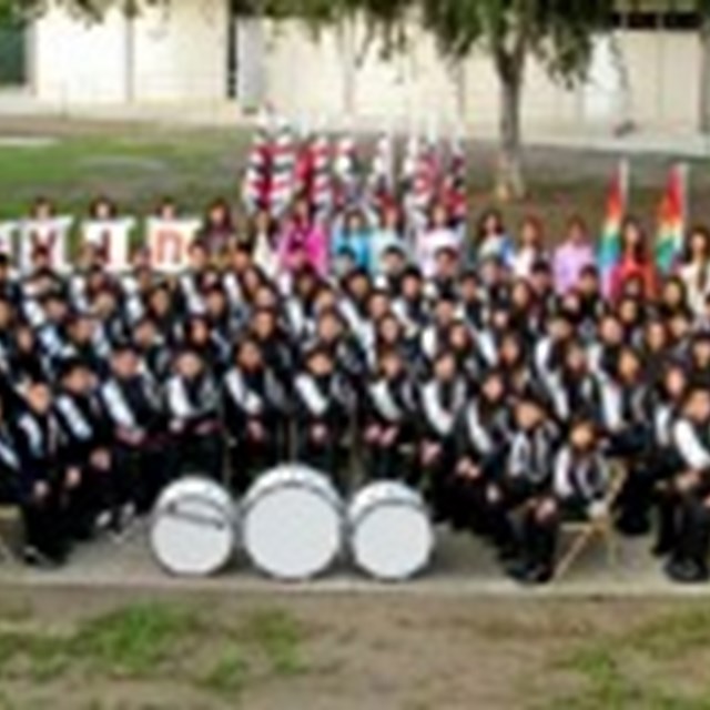Our band played beautifully in this yearly event along with Color Guard's support.