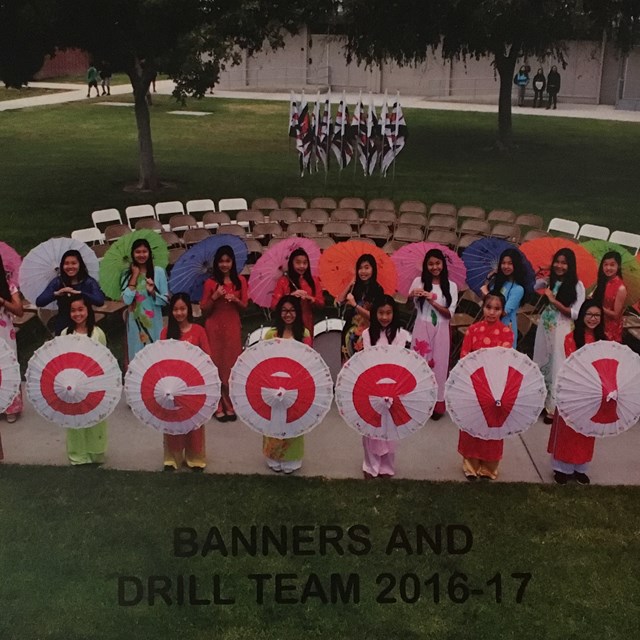 We're proud of our Drill Team for all the hard work and team spirit they incorporate into their routines!
